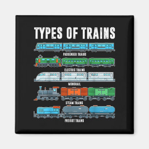 Zugtypen Shirt Kleinkind Kleinwagen Lokomotive Son Magnet