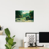 Zugübersicht in den Tunnel nach Alum Rock Poster (Heimbüro)