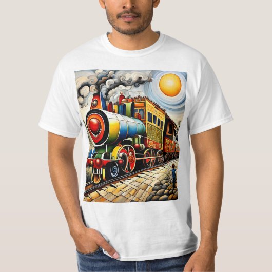 Zugüberwachung 1 T-Shirt (Vorderseite)