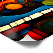 Zugüberwachung 2 poster (Ecke)