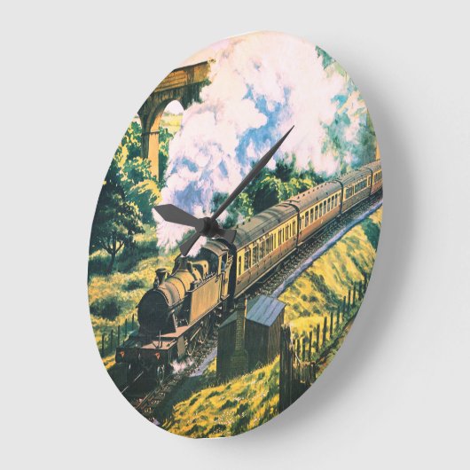 Zuguhr Große Wanduhr (Winkel)