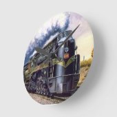 Zuguhr Runde Wanduhr (Winkel)