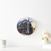 Zuguhr Runde Wanduhr (Zuhause)