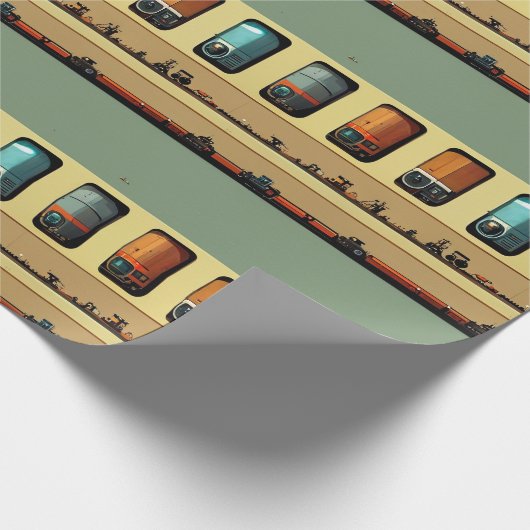 Zugumschlagpapier Geschenkpapier (Ecke)