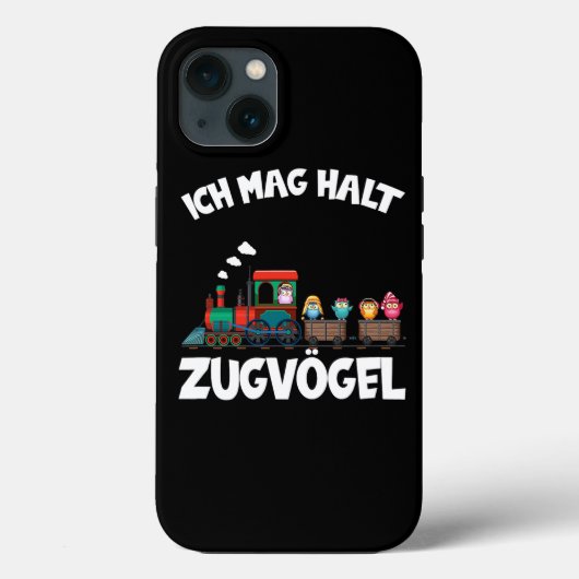 Zugvögel Cartoon Comic ist wie Hold Train Bir Case-Mate iPhone Hülle (Rückseite)