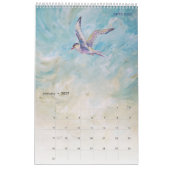 Zugvögel Kunst Kalender (Jan 2027)