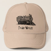 Zugwrack-Hut Truckerkappe (Vorderseite)