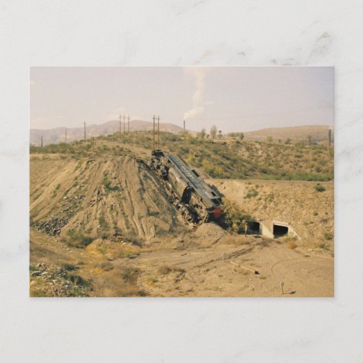 Zugwreck Postkarte (Vorderseite)