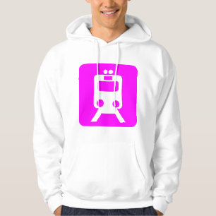 Zugzeichen - Magenta Hoodie