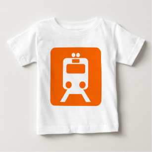 Zugzeichen - Orange Baby T-shirt