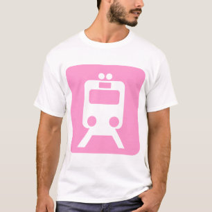 Zugzeichen - Rosa T-Shirt