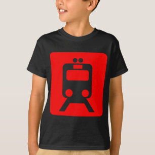 Zugzeichen - Rot T-Shirt