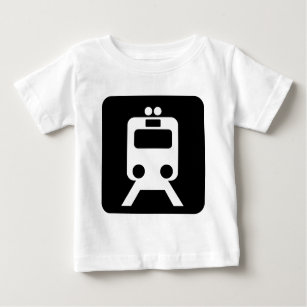 Zugzeichen - Schwarz Baby T-shirt
