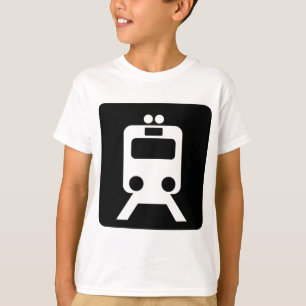 Zugzeichen - Schwarz T-Shirt