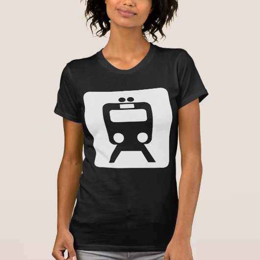 Zugzeichen - Weiß T-Shirt (Vorderseite)