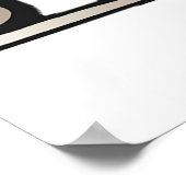 Zugziehkohle Poster (Ecke)