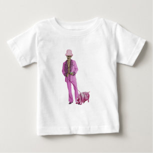 Zuhälter Obama und das Schwein Baby T-shirt
