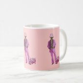 Zuhälter Obama und das Schwein Kaffeetasse (VorderseiteRechts)