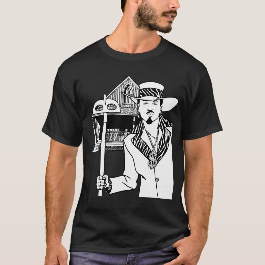 Zuhälter und Hacke T-Shirt (Vorderseite)