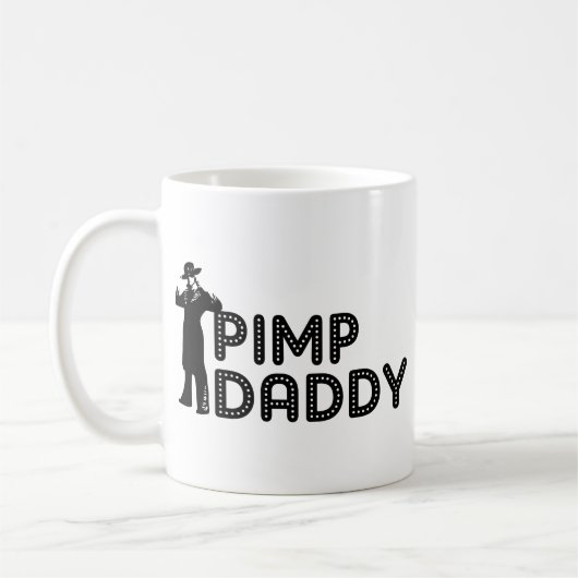 Zuhälter-Vati Kaffeetasse (Links)