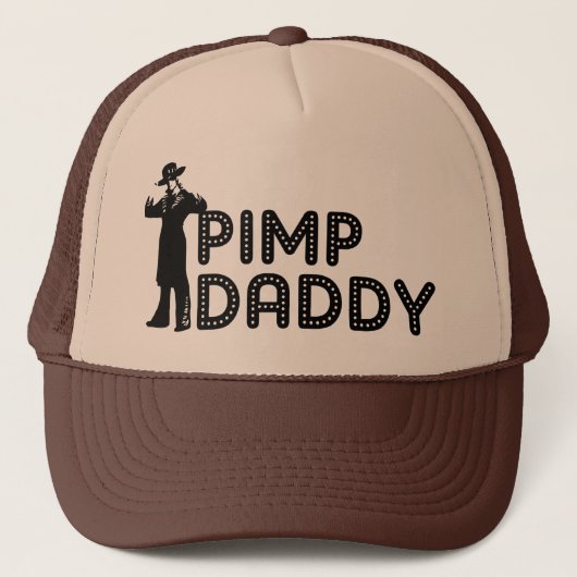 Zuhälter-Vati Truckerkappe (Vorderseite)