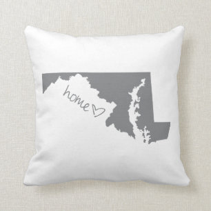Zuhause <3 Maryland Kissen