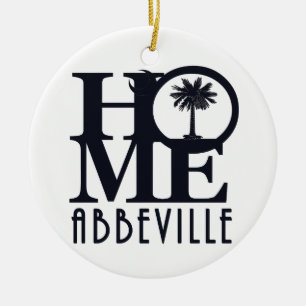 ZUHAUSE Abbeville SC Keramik Ornament