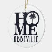 ZUHAUSE Abbeville SC Keramik Ornament (Links)