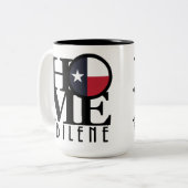 ZUHAUSE Abilene 15oz Zweifarbige Tasse (Vorderseite Links)