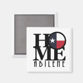 ZUHAUSE Abilene Magnet (Vorderseite/Rückseite)