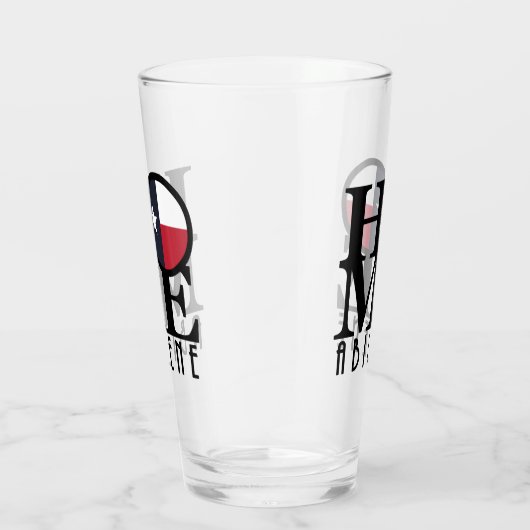 ZUHAUSE Abilene Texas Glas (Rechts)