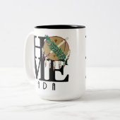 ZUHAUSE Ada Oklahoma `5oz Zweifarbige Tasse (Vorderseite Links)