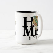 ZUHAUSE Ada Oklahoma `5oz Zweifarbige Tasse (VorderseiteRechts)