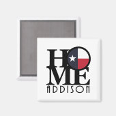 ZUHAUSE Addison Magnet (Vorderseite/Rückseite)