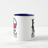 ZUHAUSE Addison Texas 11oz Tasse (Zentrum)