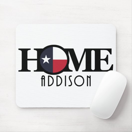 ZUHAUSE Addison Texas Mousepad (Mit Mouse)