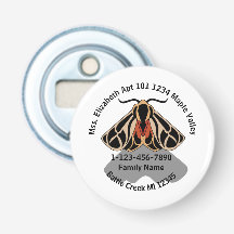 Zuhause-Adresse der gestorbenen Tiger Moth Family