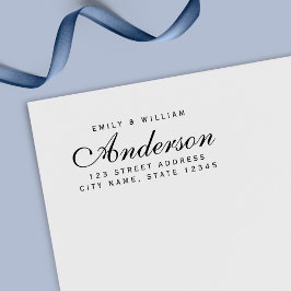 Zuhause-Adresse für benutzerdefinierte Elegante-Co Permastempel