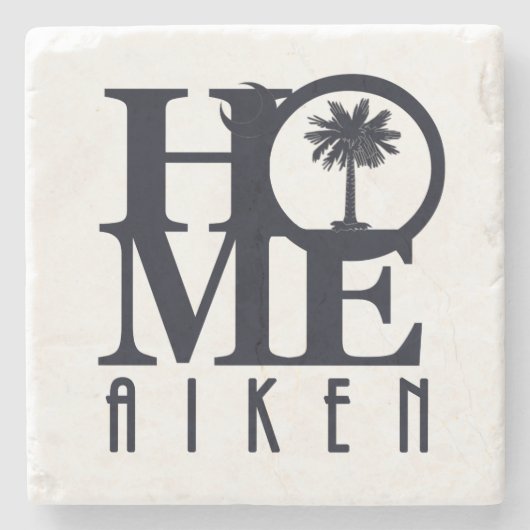 ZUHAUSE Aiken SC Steinuntersetzer (Vorderseite)