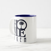 ZUHAUSE Aiken South Carolina 11oz Zweifarbige Tasse (Vorderseite Links)