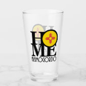 ZUHAUSE Alamogordo New Mexico Glas (Vorderseite)