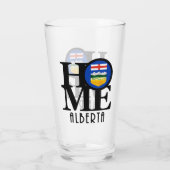 ZUHAUSE Alberta Canada Glas (Rückseite)