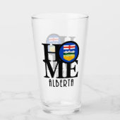 ZUHAUSE Alberta Canada Glas (Vorderseite)