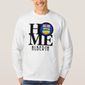 ZUHAUSE Alberta Canada T-Shirt (Vorderseite)