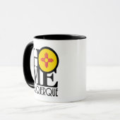 ZUHAUSE Albuquerque 11oz Tasse (Vorderseite Links)