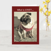 Zuhause Allein mit Liebe Karte (Gelbe Blume)