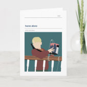 Zuhause alleine karte (Vorderseite)