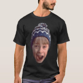 Zuhause Alone Kevin Scream T-Shirt (Vorderseite)