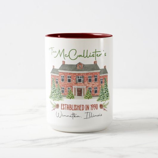 Zuhause Alone McCallister House Tasse (Mittel)