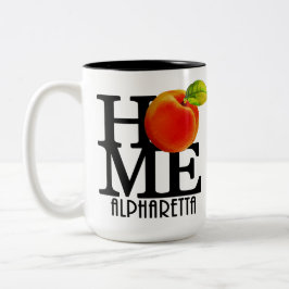 ZUHAUSE Alpharetta Georgia 15oz Zweifarbige Tasse